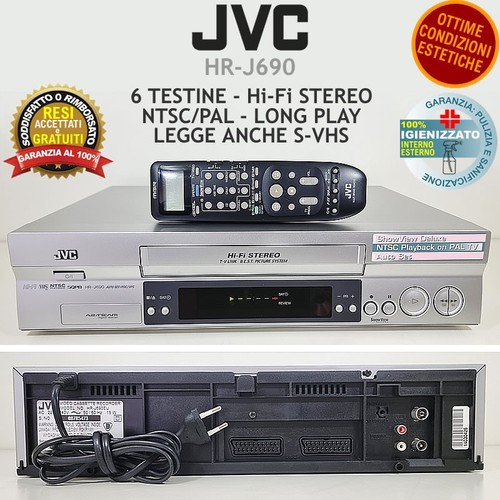 Videoregistratore vhs jvc - videoregistratore,