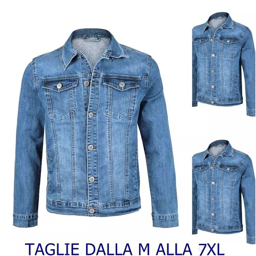 Giacca jeans uomo - giacca, da