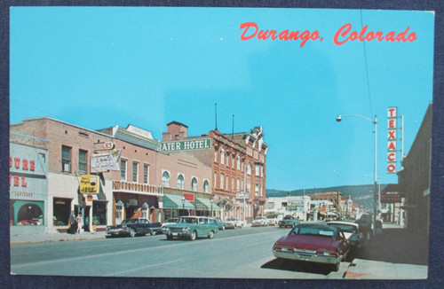 Cartolina durango colorado - durango,