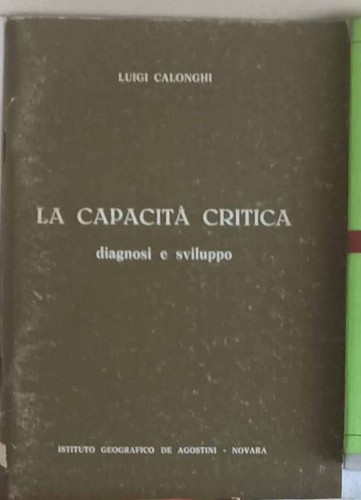 Libro capacita critica - libro, capacita'