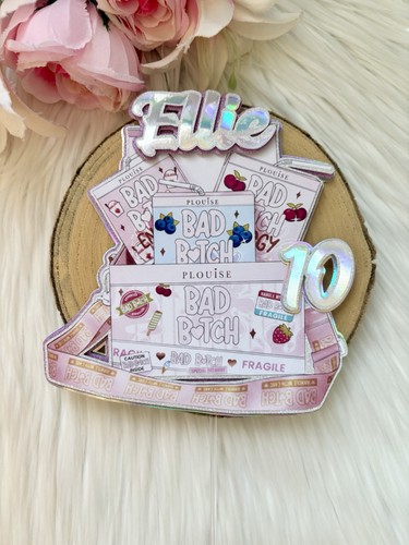 Cake topper plouise - 3d,
