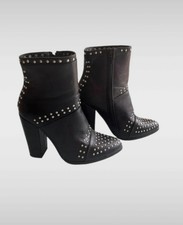 Stivaletti Rock-Chic Neri con