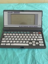 Olivetti D2000 Electronic Note Book (agenda elettronica) Vintage