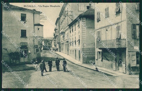 Genova busalla cartolina - genova,