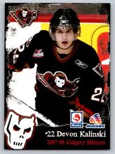 Devon Kalinski 2007-08 Calgary Hitmen