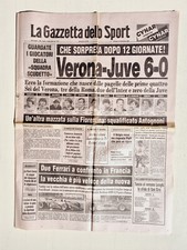 GAZZETTA DELLO SPORT 16 DICEMBRE 1982 VERONA - JUVENTUS - FERRARI - ANTOGNONI