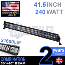 Barra luminosa led 24v 40" 240w combinazione IP68 XBD luce guida lega camion camion