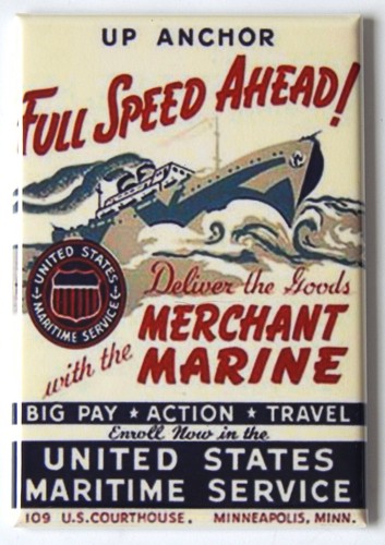 Merchant marine full - "full, speed