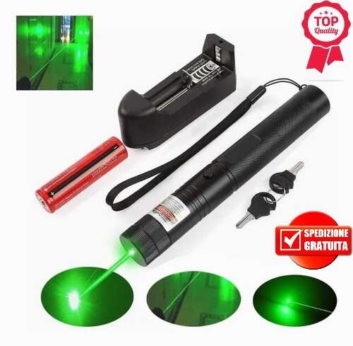 Puntatore laser verde - laser,