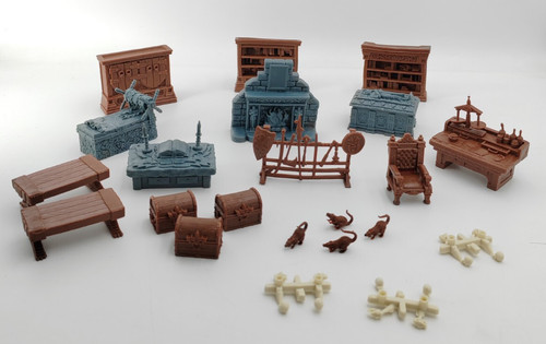 Heroquest set mobili completo - set,