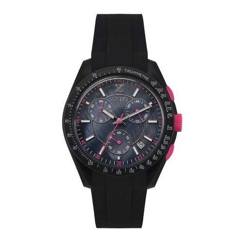 Orologio crono nero cinturino