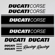 Ricambio adesivo Ducati Corse