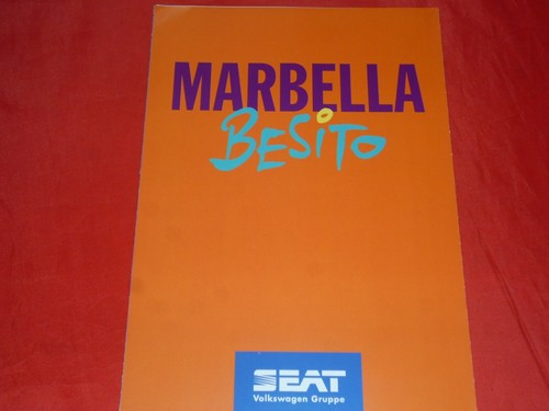 Seat marbella besito - marbella, "besito"