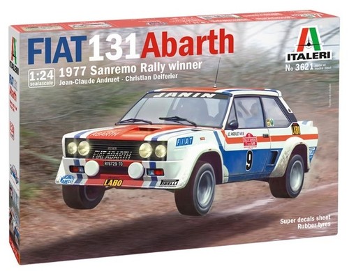 Italeri fiat 131 abarth 1977 - fiat,