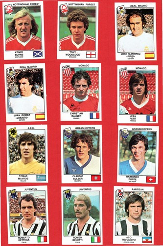 Euro football panini - football, 79