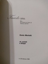 Catalogo mostra Bari 1982