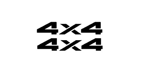 Adesivi auto 4x4 2 - 4x4,