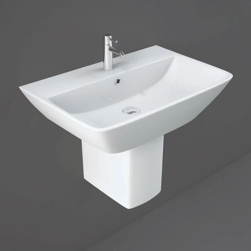 Lavabo semipiedistallo rak - lavabo,