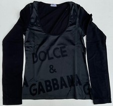 Dolce & Gabbana originale maglia maniche lunghe taglia L