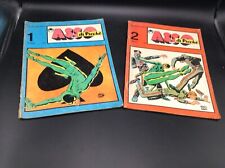 HUGO PRATT - ASSO DI PICCHE N°1,2 1969 MENSILE DEI COMICS 