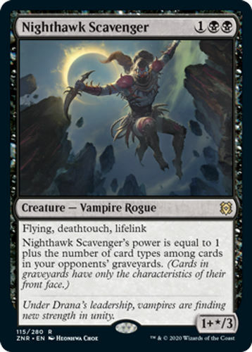 Nighthawk scavenger zendikar - nighthawk,