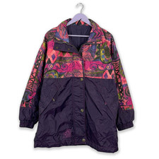 Giacca Vintage viola e rosa a