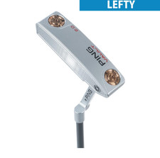 NUOVO LEFTY Ping VAULT 2.0 BOSS Platinum Putter 34 in albero di grafite con H...