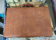 Vecchia Valigia in pelle cuoio