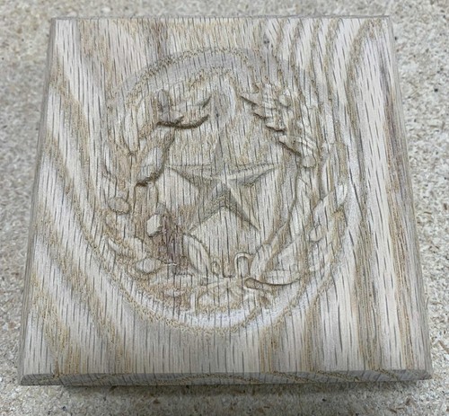 Texas seal trim wood - texas, blocco
