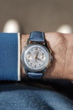 1950s Enicar Chronograph (blue dial)