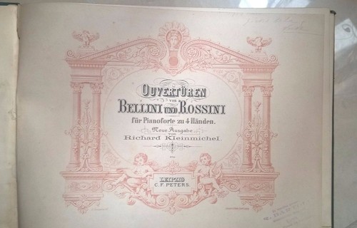 Ouverturen von bellini und - ouverturen,