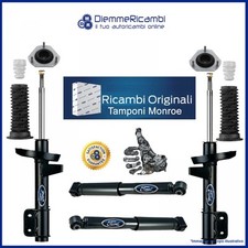 KIT 4 AMMORTIZZATORI ORIGINALI FORD MOTORCRAFT FORD FIESTA VI Tamponi + Supporti