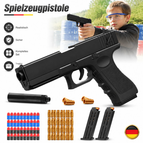 Pistola giocattolo nera 1911