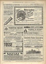 Stampa antica pubblicità - , il