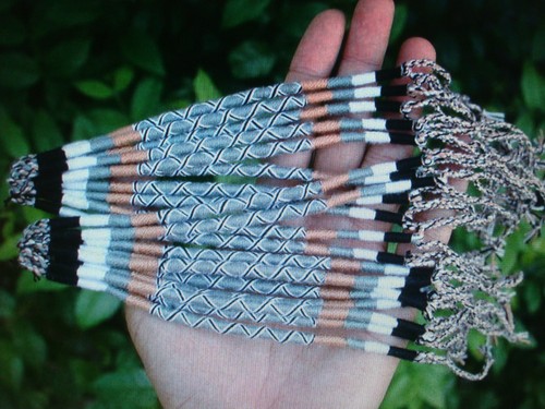 Bracciale tessuto stile - bracciale,