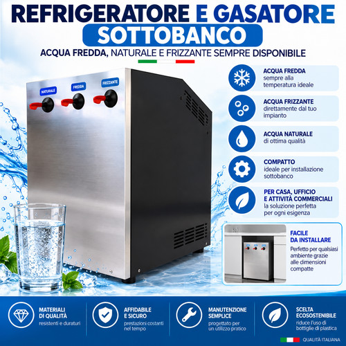 Refrigeratore gasatore - refrigeratore,