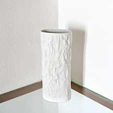 Vaso vintage porcellana ceramica design Studio Line Rosenthal Freyer no Versace