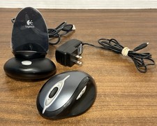 Mouse laser wireless Logitech MX1000 M-RAG97 + base + alimentatore