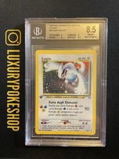Carta Card Pokemon Lugia Neo Genesis Prima Edizione Italiano BGS 8.5 Near Mint 