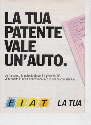 Advertising pubblicità auto - advertising, -auto