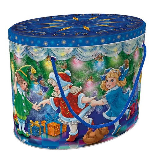Scatola regalo natalizia