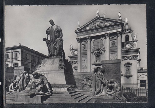 Cartolina torino monumento - torino, a