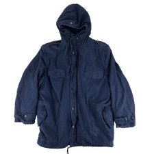 German Navy Parka Blue Thermal