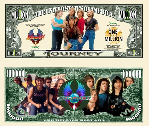 Journey banconota million - journey,