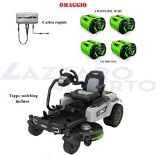 Trattorino ego a batteria zero