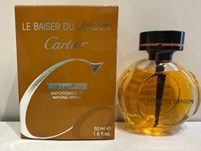 CARTIER LE BAISER DU DRAGON EAU DE TOILETTE 50ML SPRAY DISCONTINUED VINTAGE