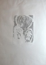 Giuseppe Migneco, Donna in