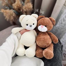 Handmade teddy bear crochet - teddy,