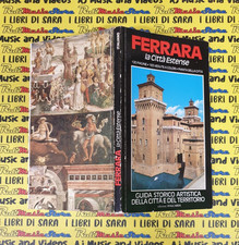 book libro FERRARA LA CITTA' ESTENSE guida storico artistica ITALCARDS 1988(A44)