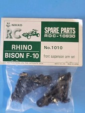 Braccetti sospensione anteriore Nikko Rhino Bison F-10 n. 1010 radiocomandato vintage